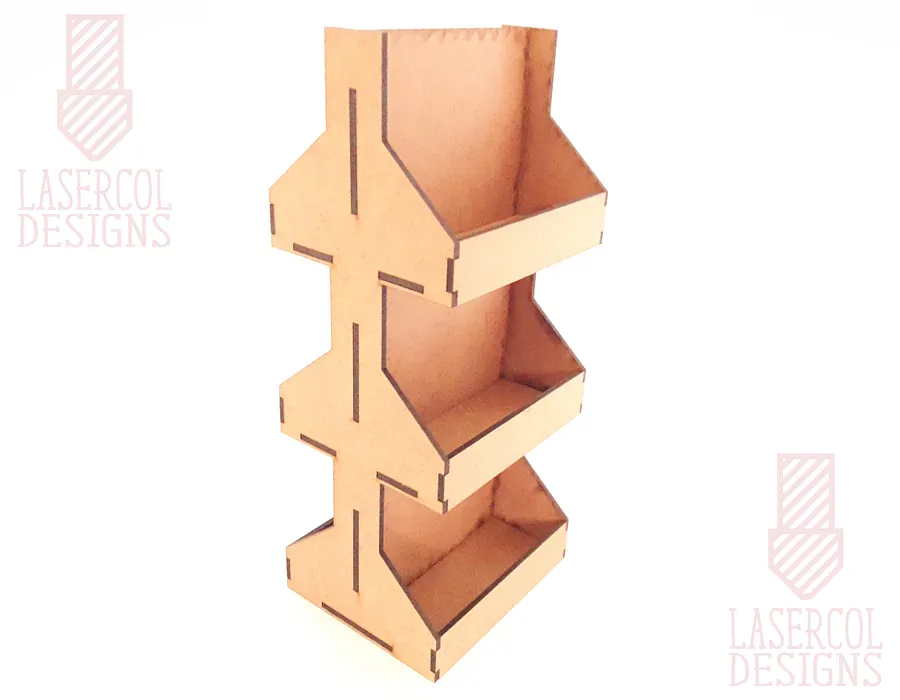 6 Pocket Business Card Holder - Laser Cut Files product image (5)