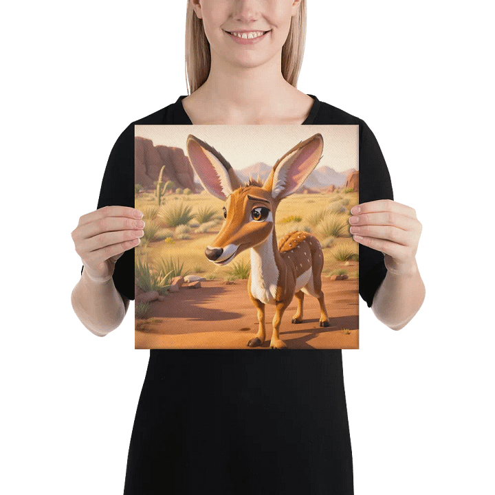 Endangered Species - Mexico - Mexican Pronghorn Canvas Art product image (2)