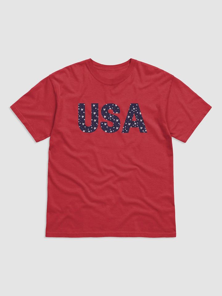 Blue + White Stars USA Tee product image (1)