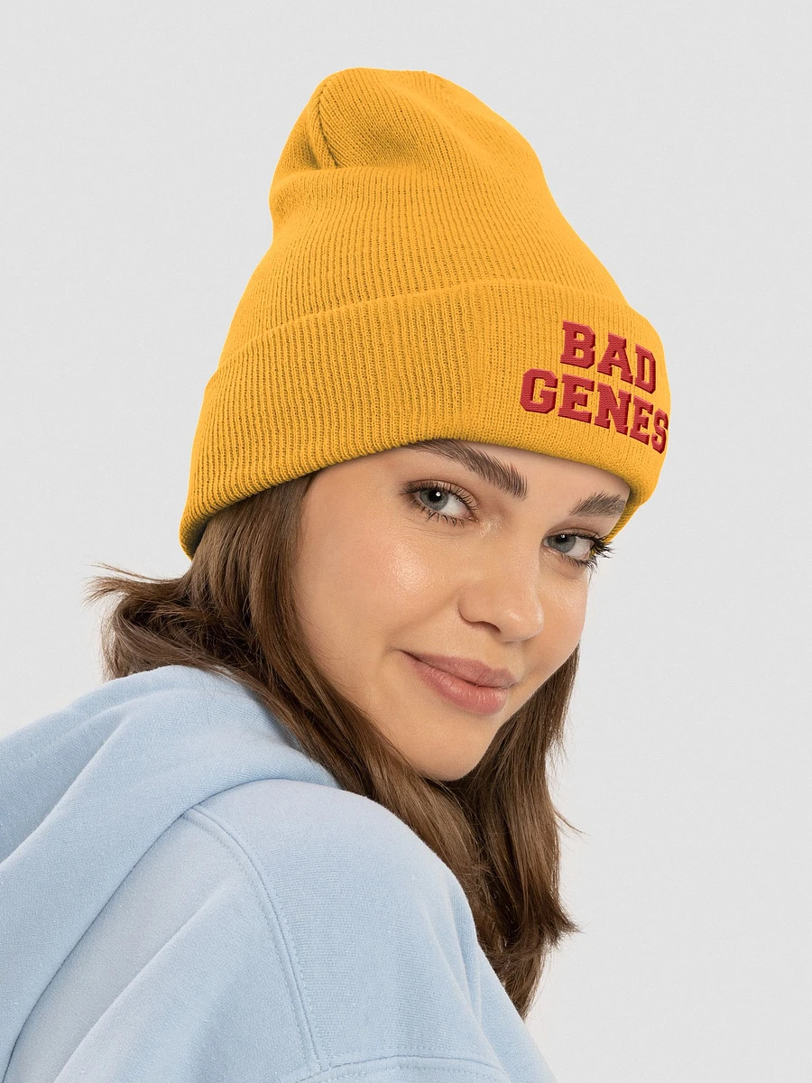 Bad Genes embroidered beanie product image (21)
