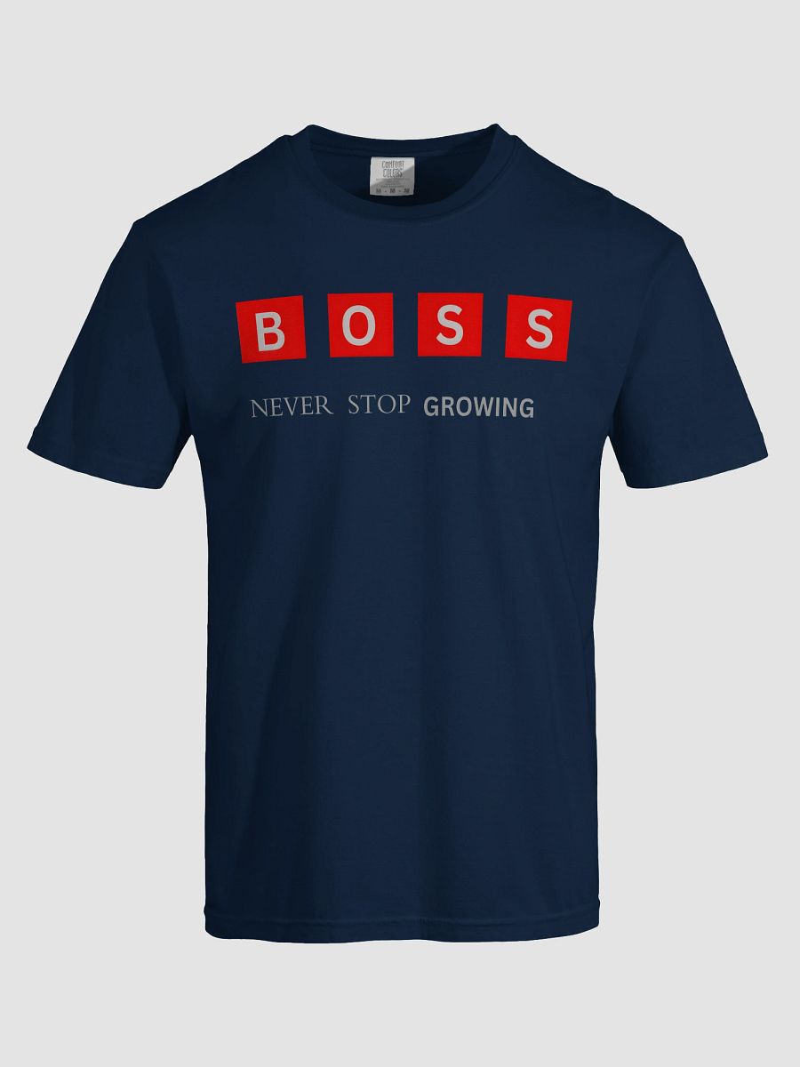 Man T-Shirt BOSS Logo Garment-Dyed Heavyweight Shirt product image (5)