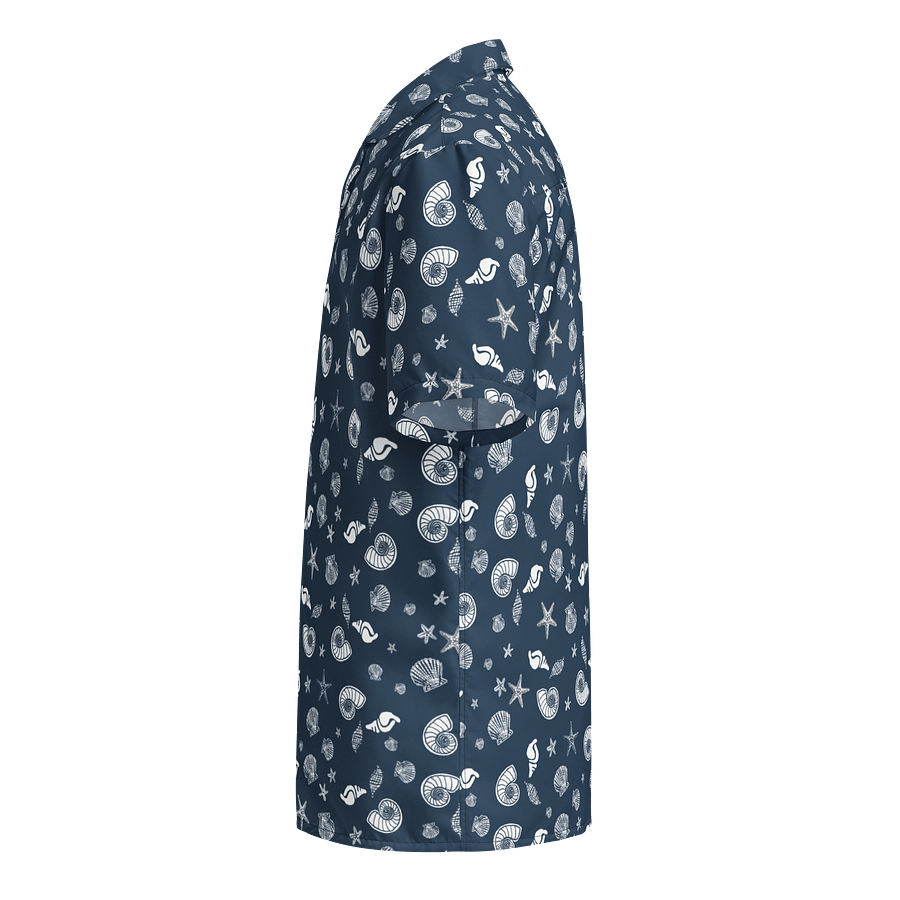 Navy Shells Hawaiian Shirt product image (4)