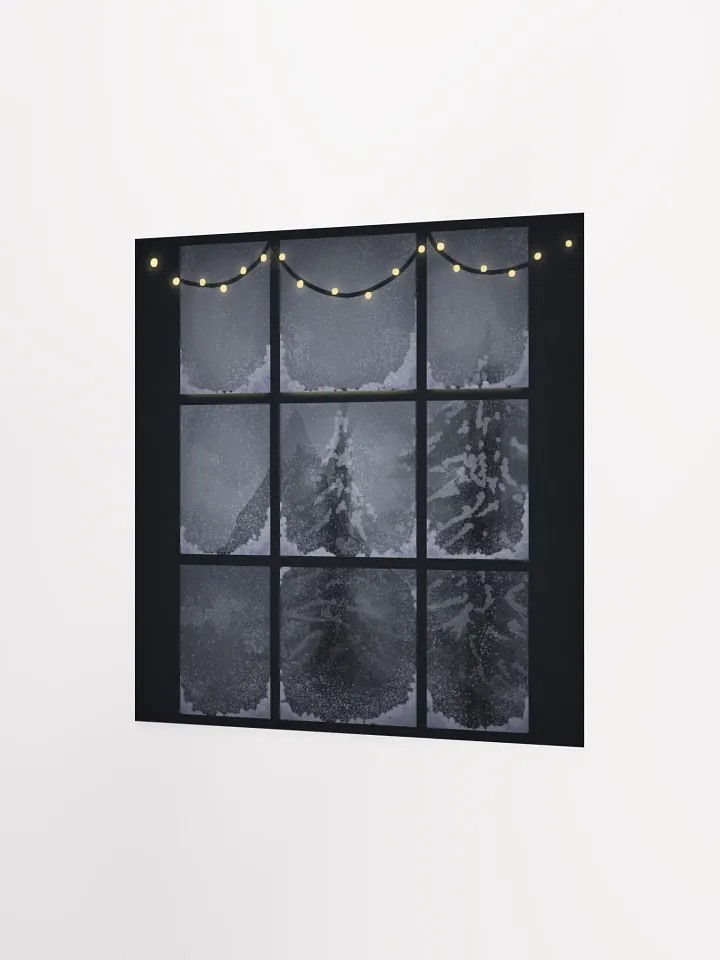 Frosty Window Poster product image (2)