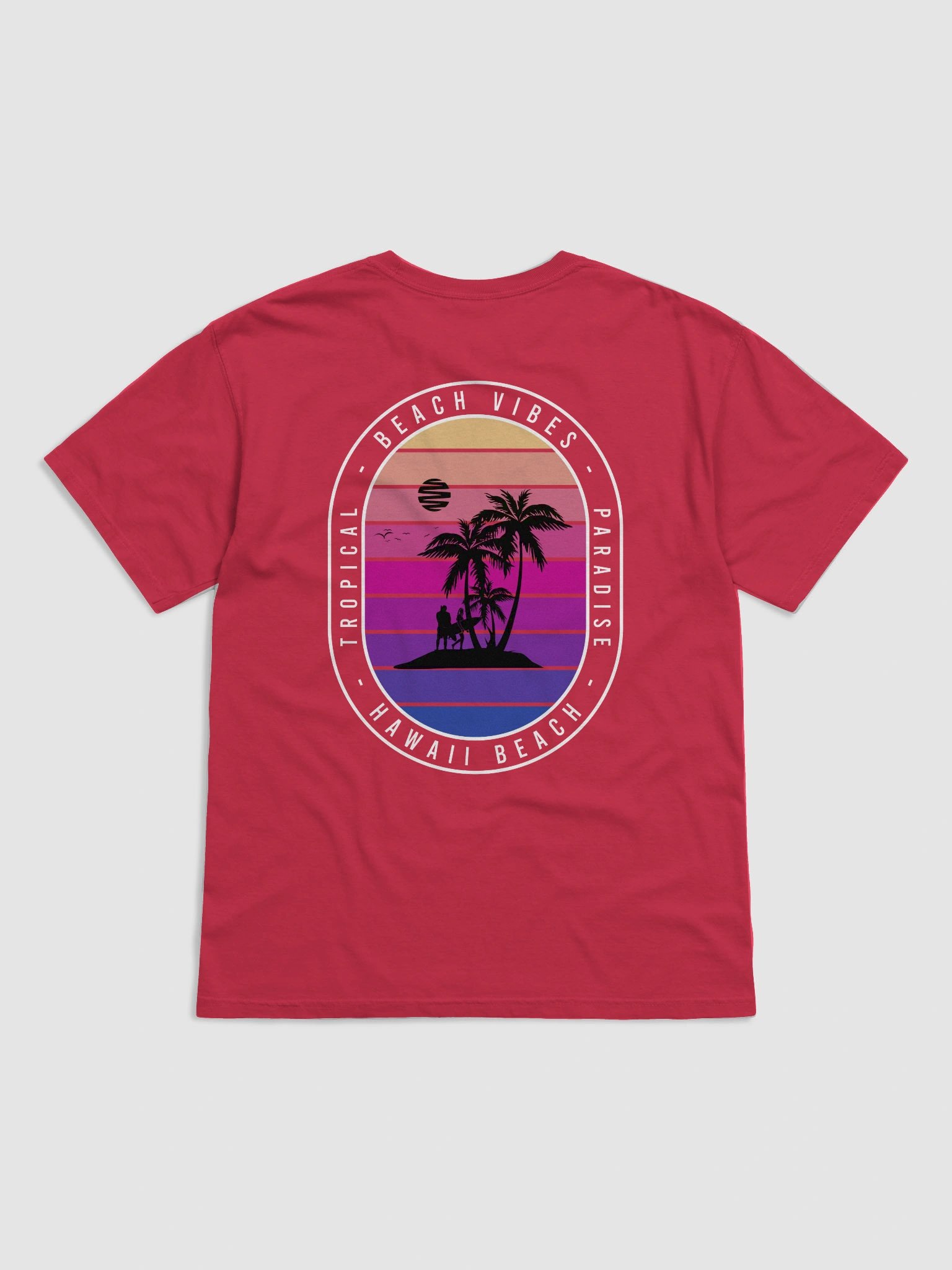 Island Sunset Silhouette T-Shirt product image (18)