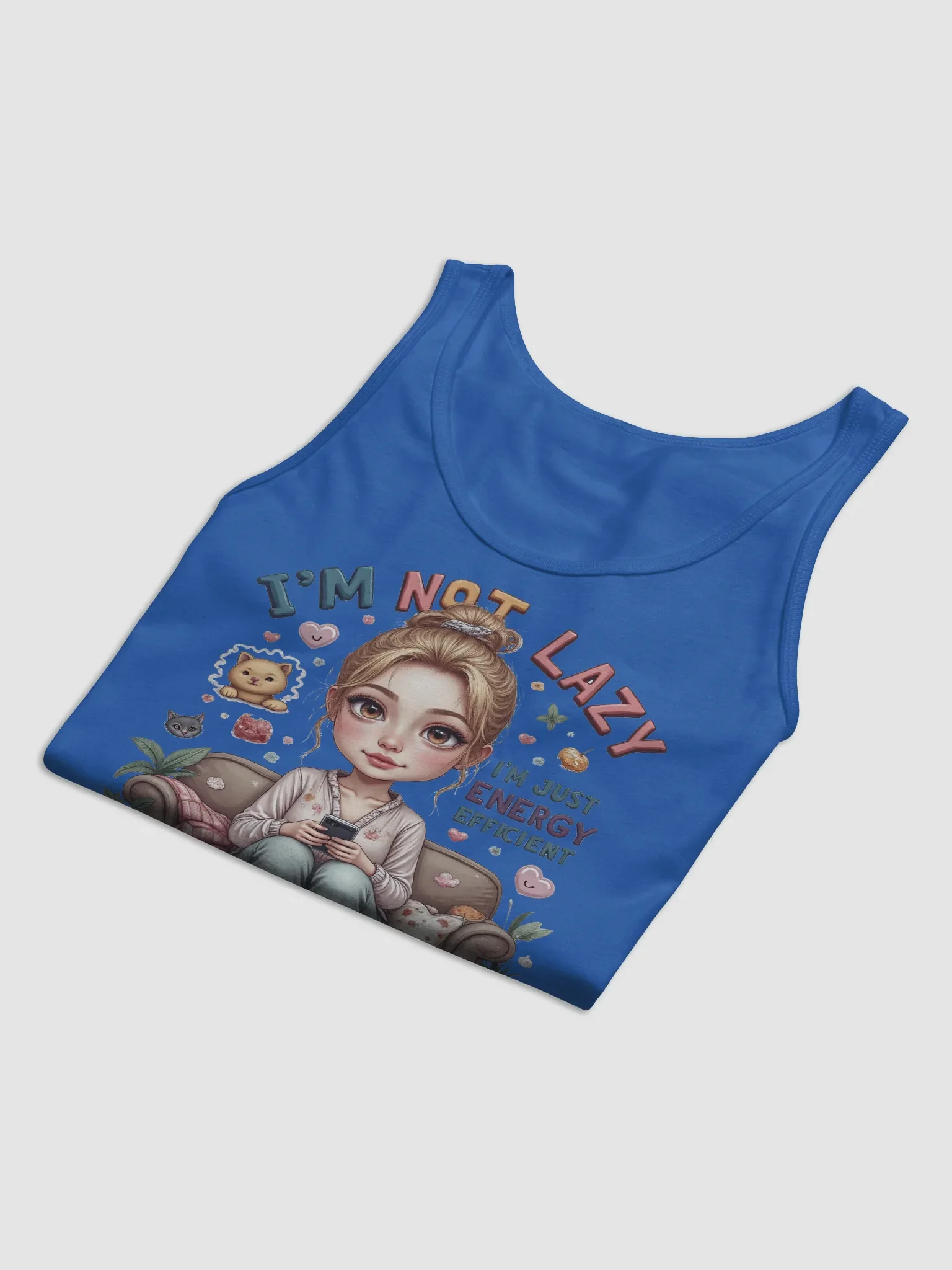 I'm Not Lazy I'm Energy Efficient Tank Top product image (9)