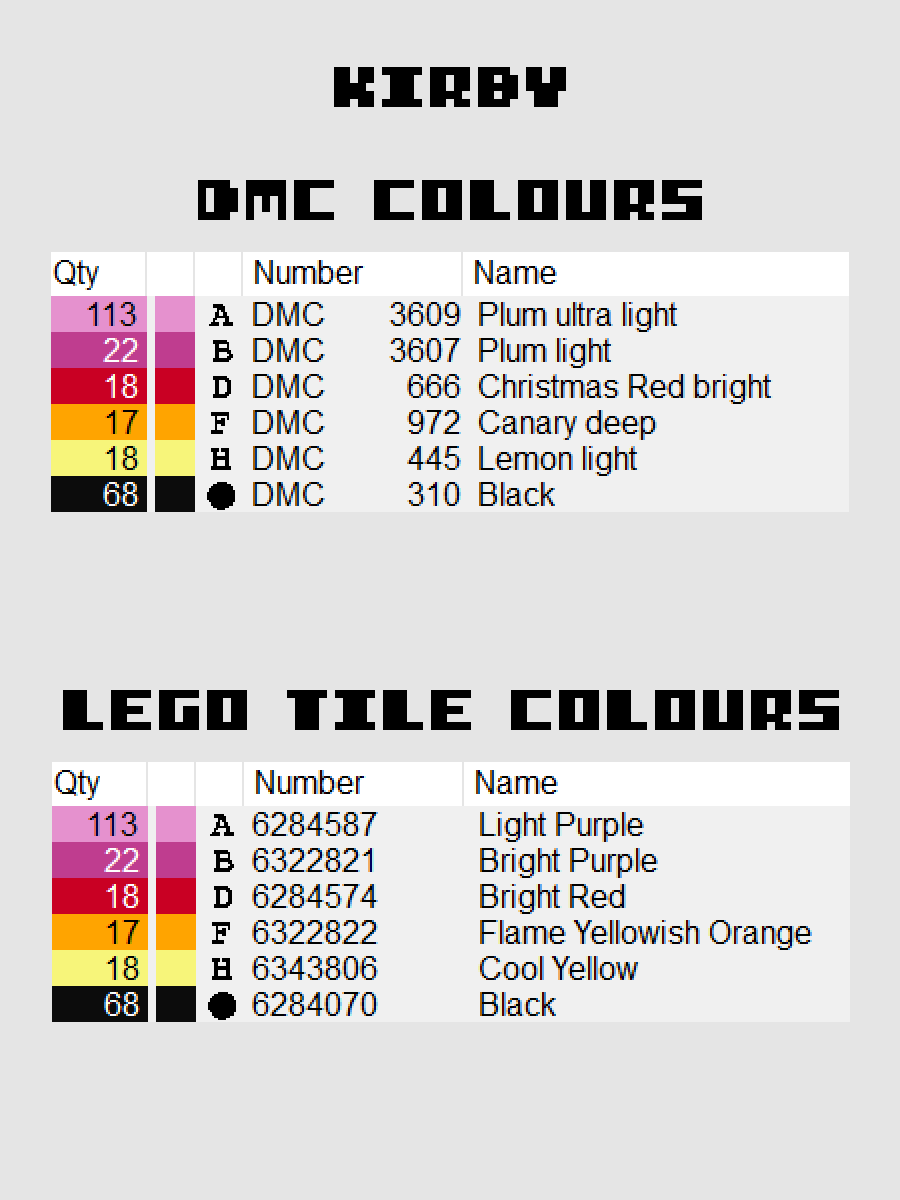 Kirby Pixel Art product image (4)