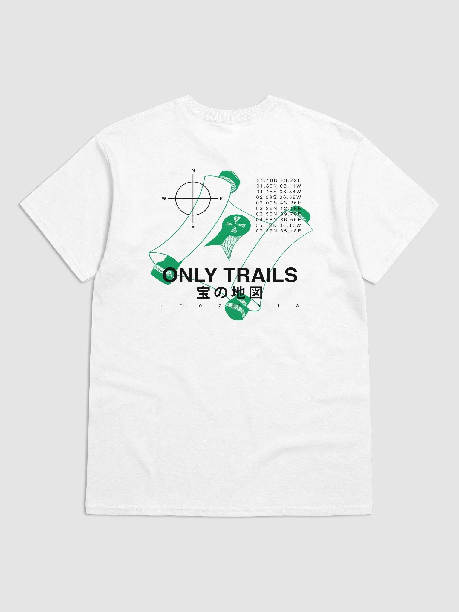 Backprint Coördinates - Oversized T-Shirt (Green Clue) product image (1)