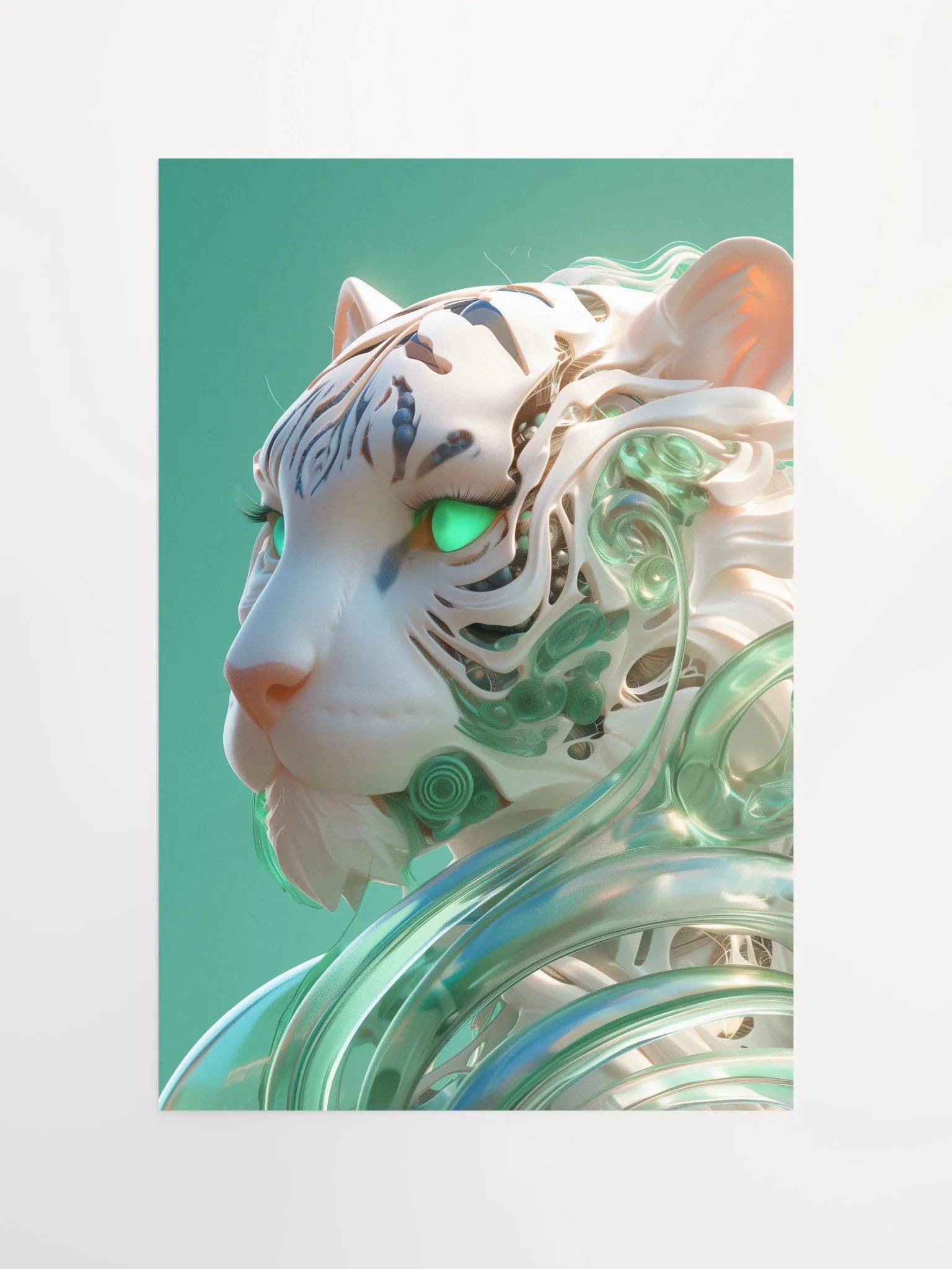 Mystical Tiger Vision Poster product image (4)