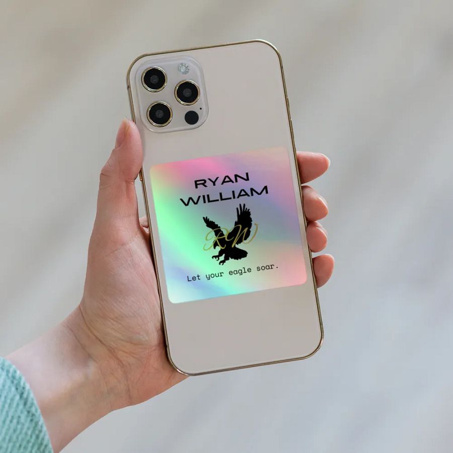 RW LOGO Holographic Sticker product image (6)