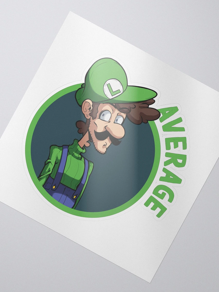 The Average Man Sticker product image (2)