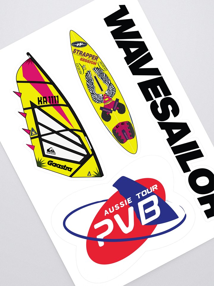 WAVESAILOR STICKER SET product image (1)