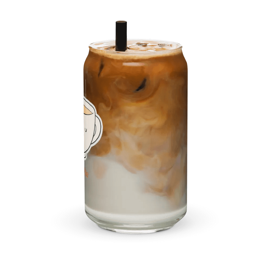Tea Cup Iced Coffee Glass product image (12)