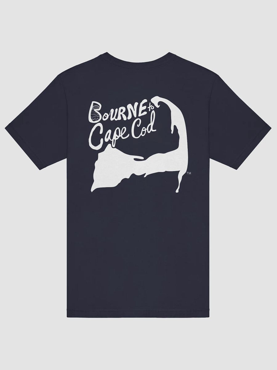 Women's | BOURNE to Cape Cod™ | Supersoft T-Shirt by Bella+Canvas | White Logo on Neutral Colors product image (19)