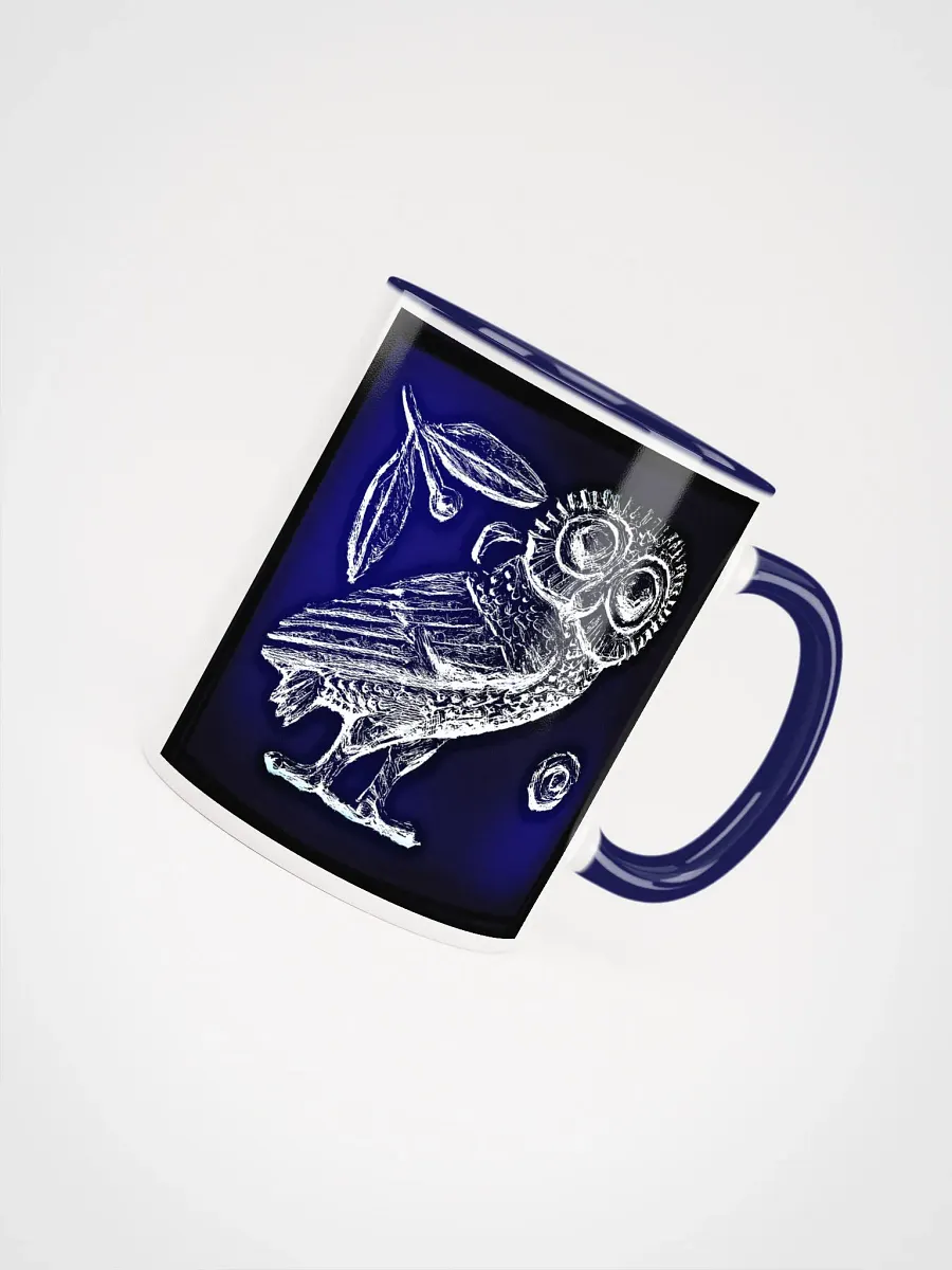 Athenian Owl and Winged Pegasus Authentic Greek Art circa 3rd Century BC, Coffee and Tea Mug product image (1)