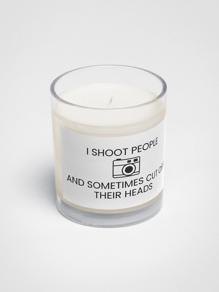 Non-Scented Candle (I Shoot People and Sometimes Cut Off Their Head) product image (2)