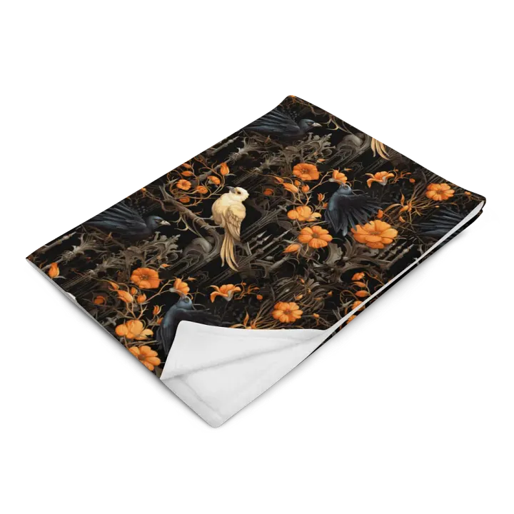Halloween Birds Blanket product image (2)