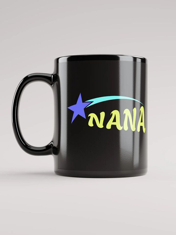 Stellar NANA Black Glossy Mug product image (2)