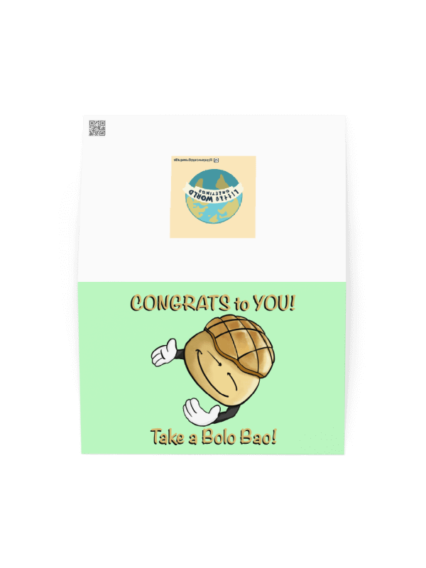 Take a Bolo Bao Congratulation Greeting Card product image (2)