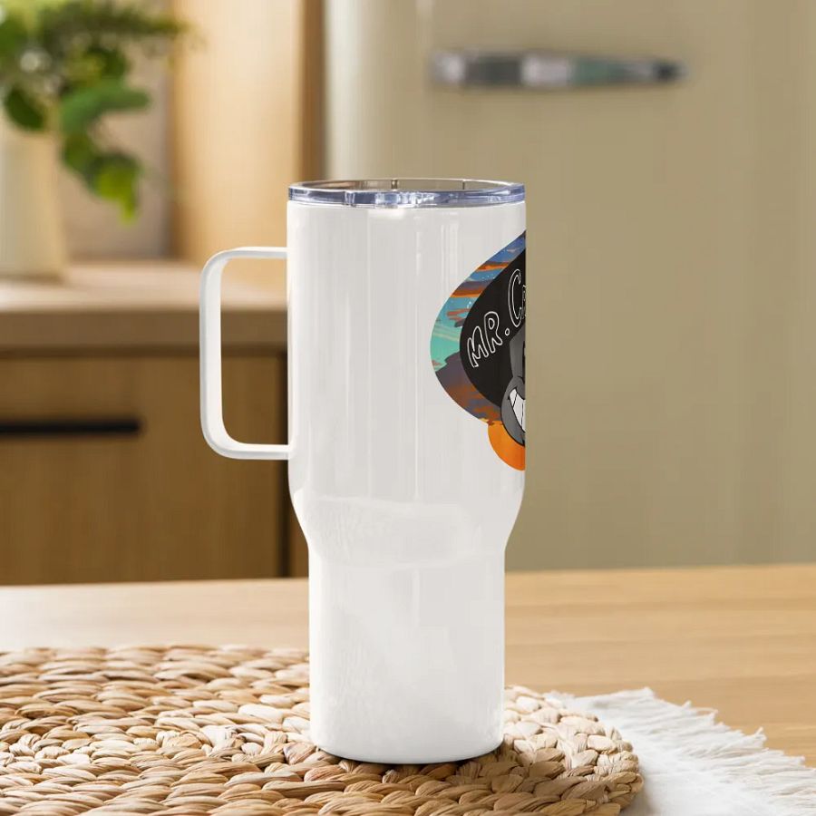 Mr.Crunchee Travel Mug with handle product image (10)
