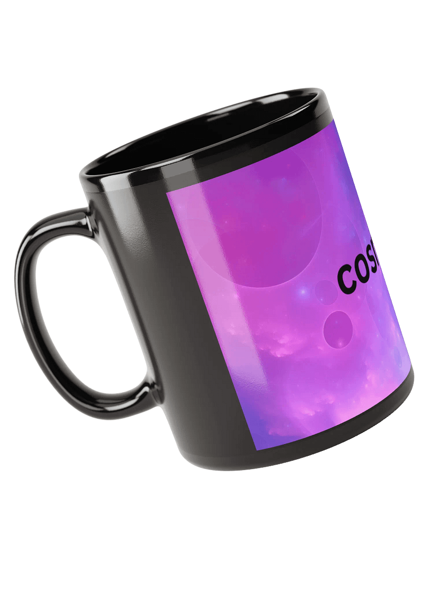 Cosmic Nebula Black Mug product image (2)