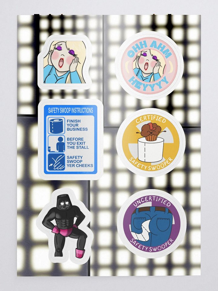 Shield Stickers! product image (1)