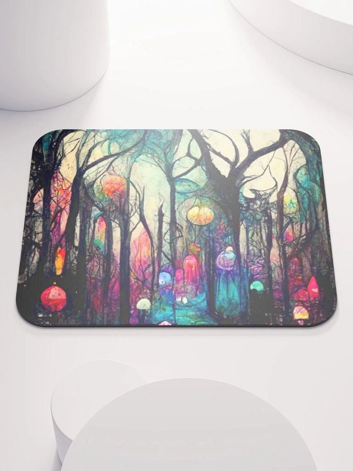 Mystical Forest Glow Mouse Pad product image (1)