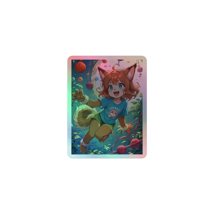 Animated Cat Girl Sticker Sheet product image (1)