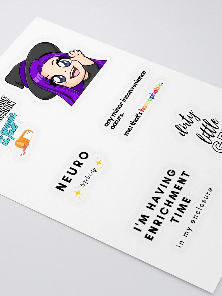 Abra sticker sheet product image (2)