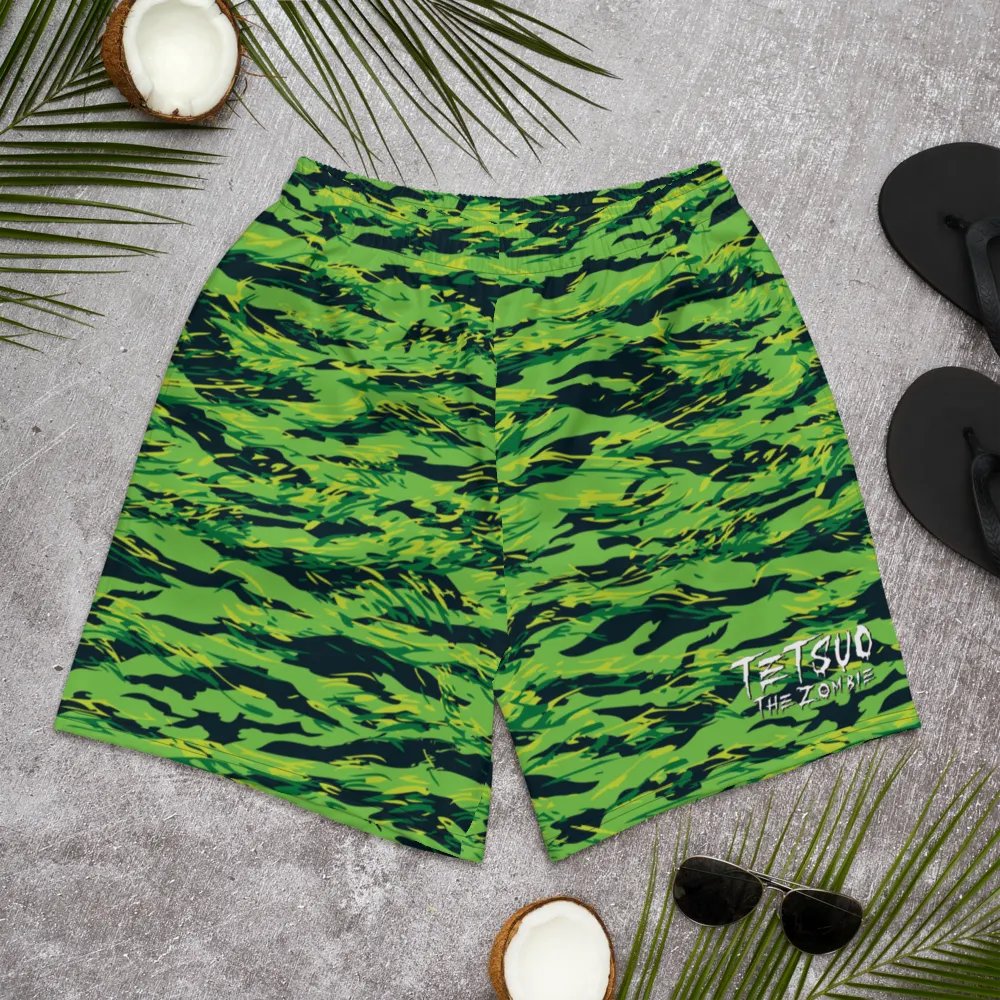 Green Camo Athletic Shorts product image (11)