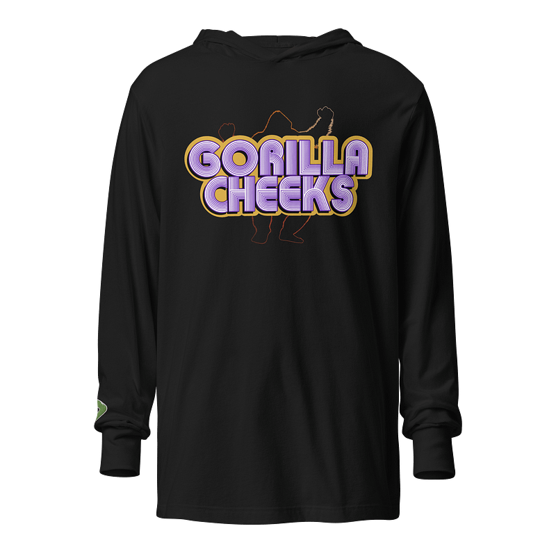 Vintage PudgeTV Gorilla Cheeks Hoodie