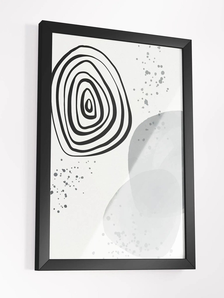 Eco-Friendly Ayous Wood Framed Matte Poster product image (15)