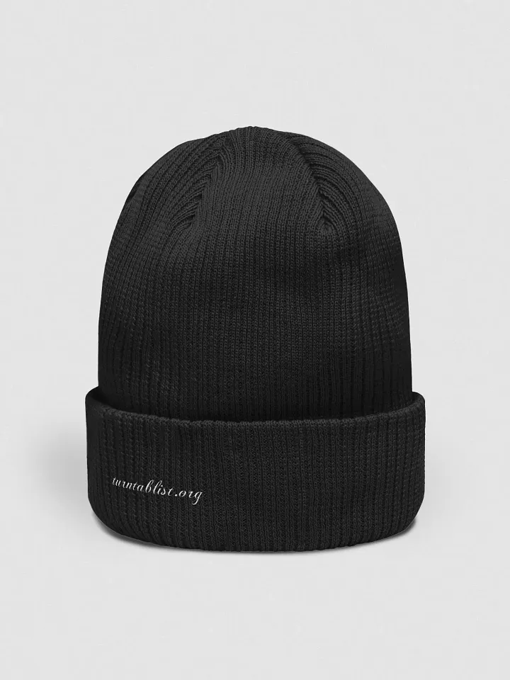 Script Logo Ribbed Knit Beanie product image (2)