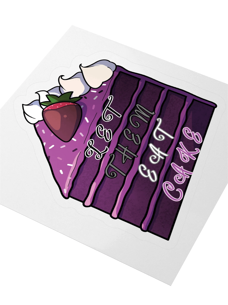 Let Them Eat Cake Sticker product image (7)