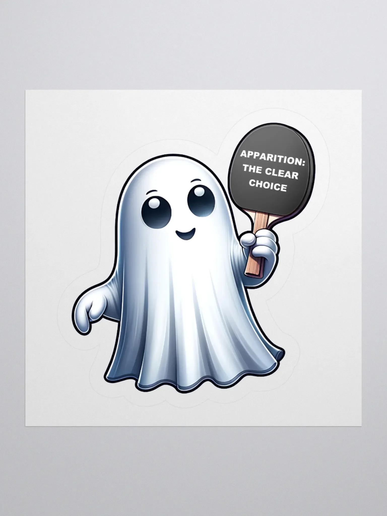 Apparition: The Clear Choice Kiss Cut Stickers product image (1)