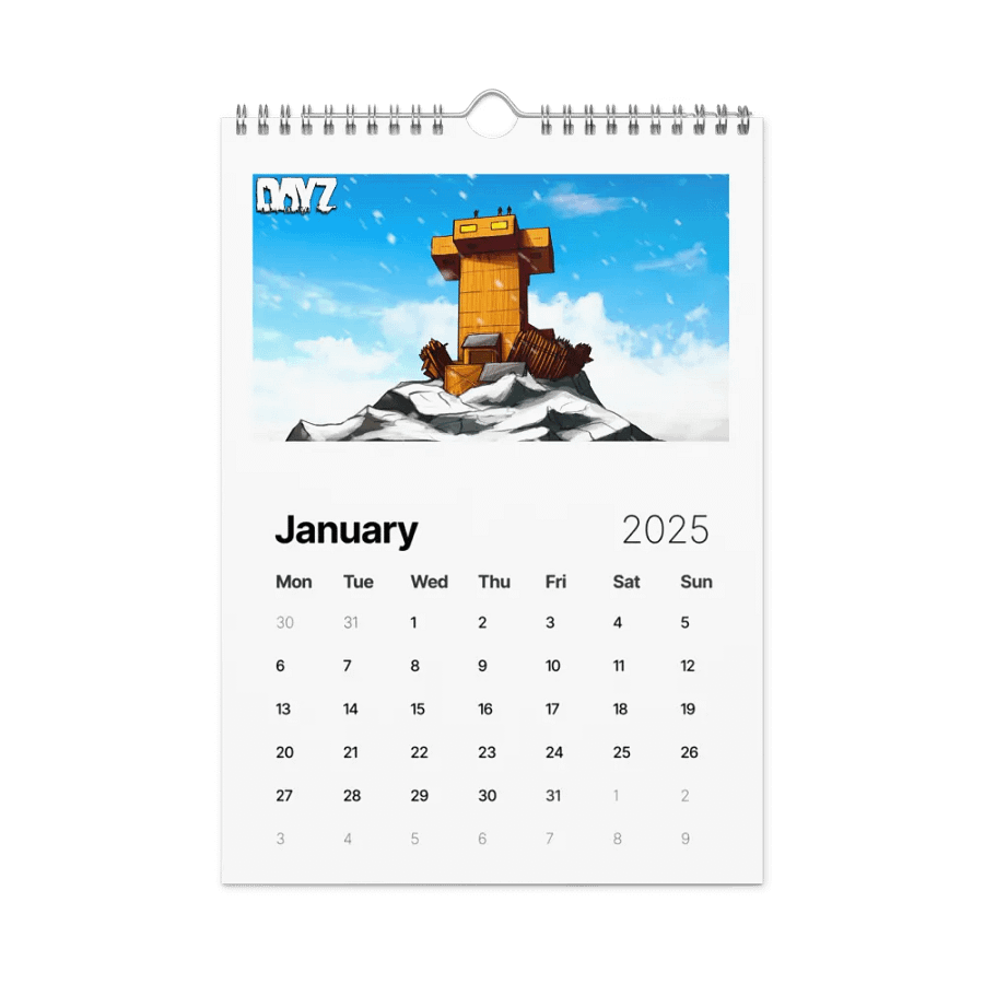 Dayz thumbnail calendar 2025 product image (6)