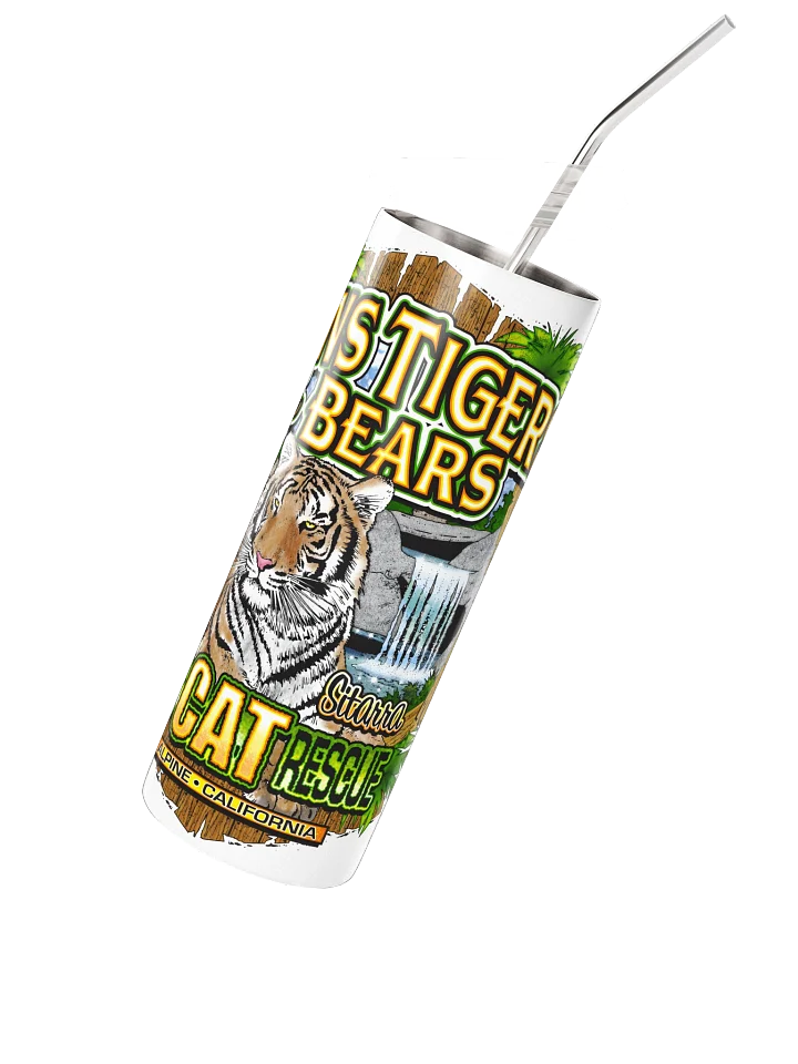 Sitarra the Tiger Steel Tumbler product image (2)