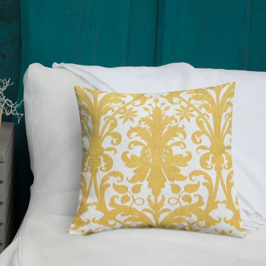 Gold Ornate Pillow product image (9)