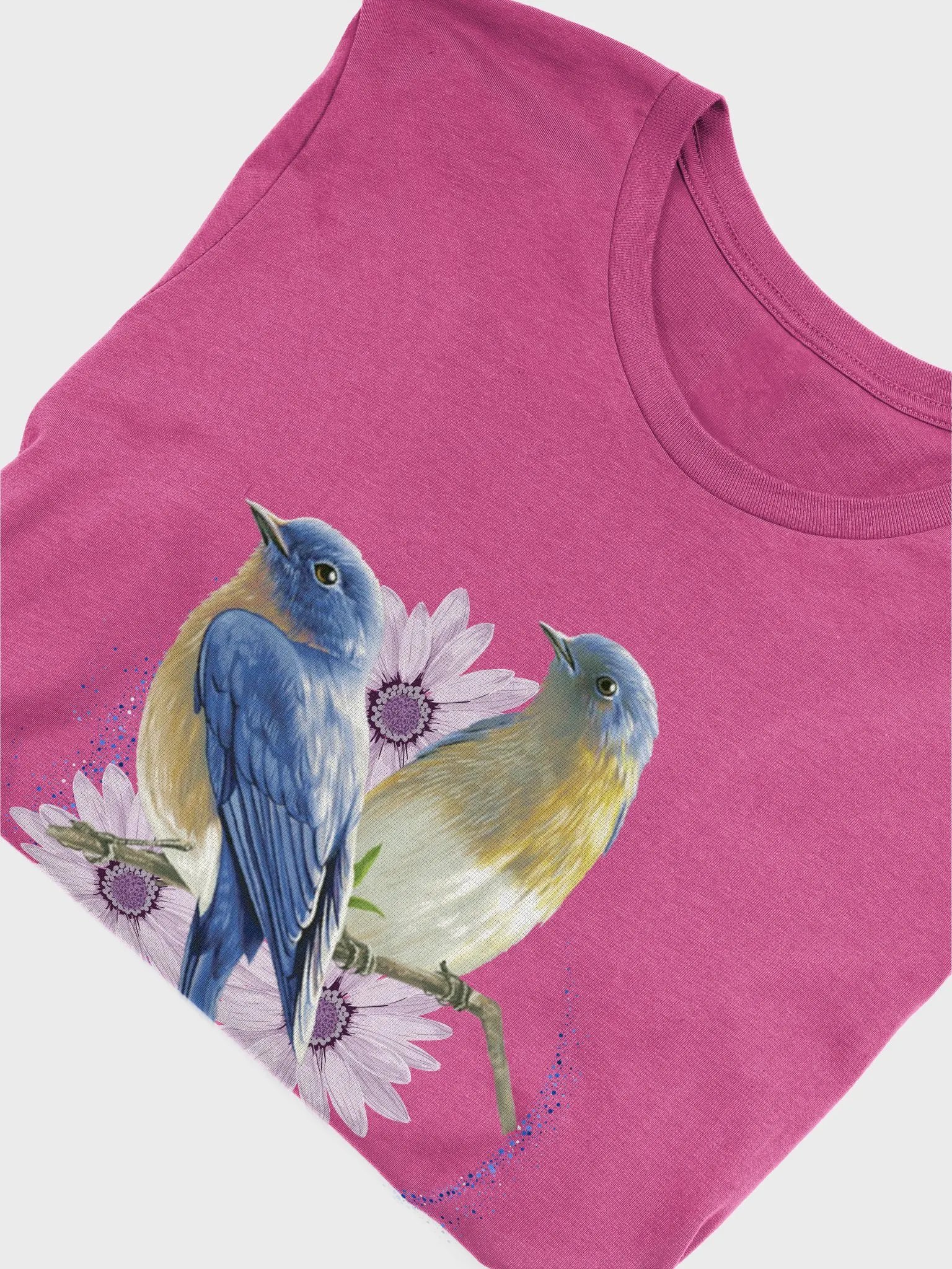 Vibrant Birds and Flowers T-Shirt product image (3)