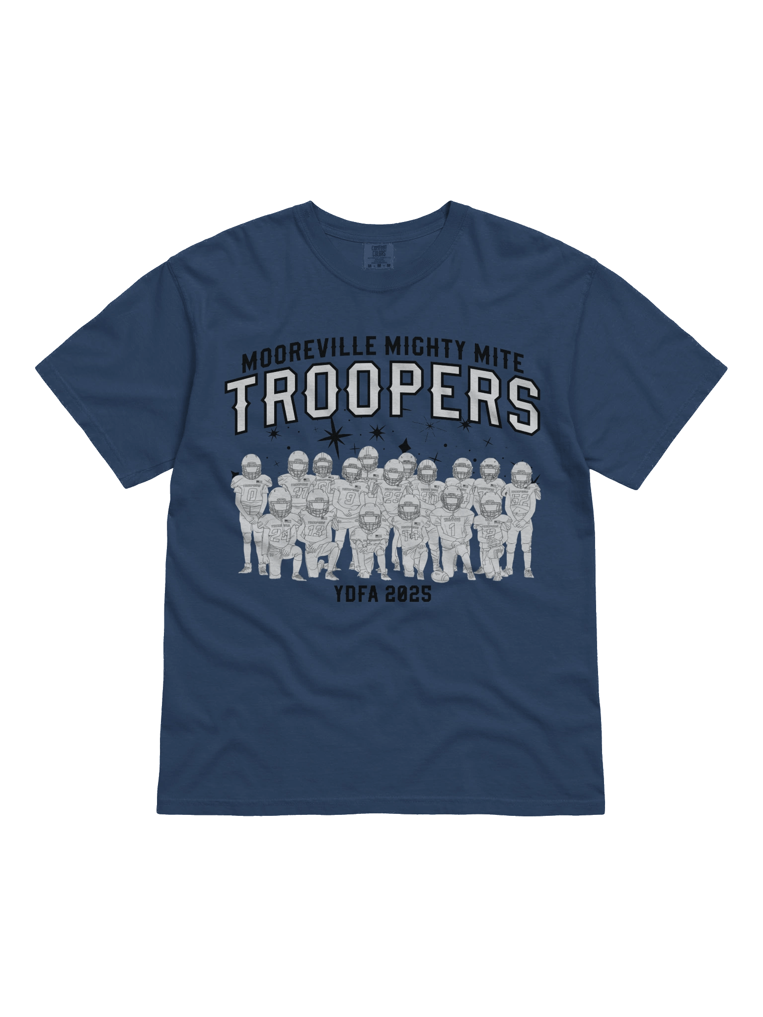 Troopers Football Team Adults Tee product image (3)