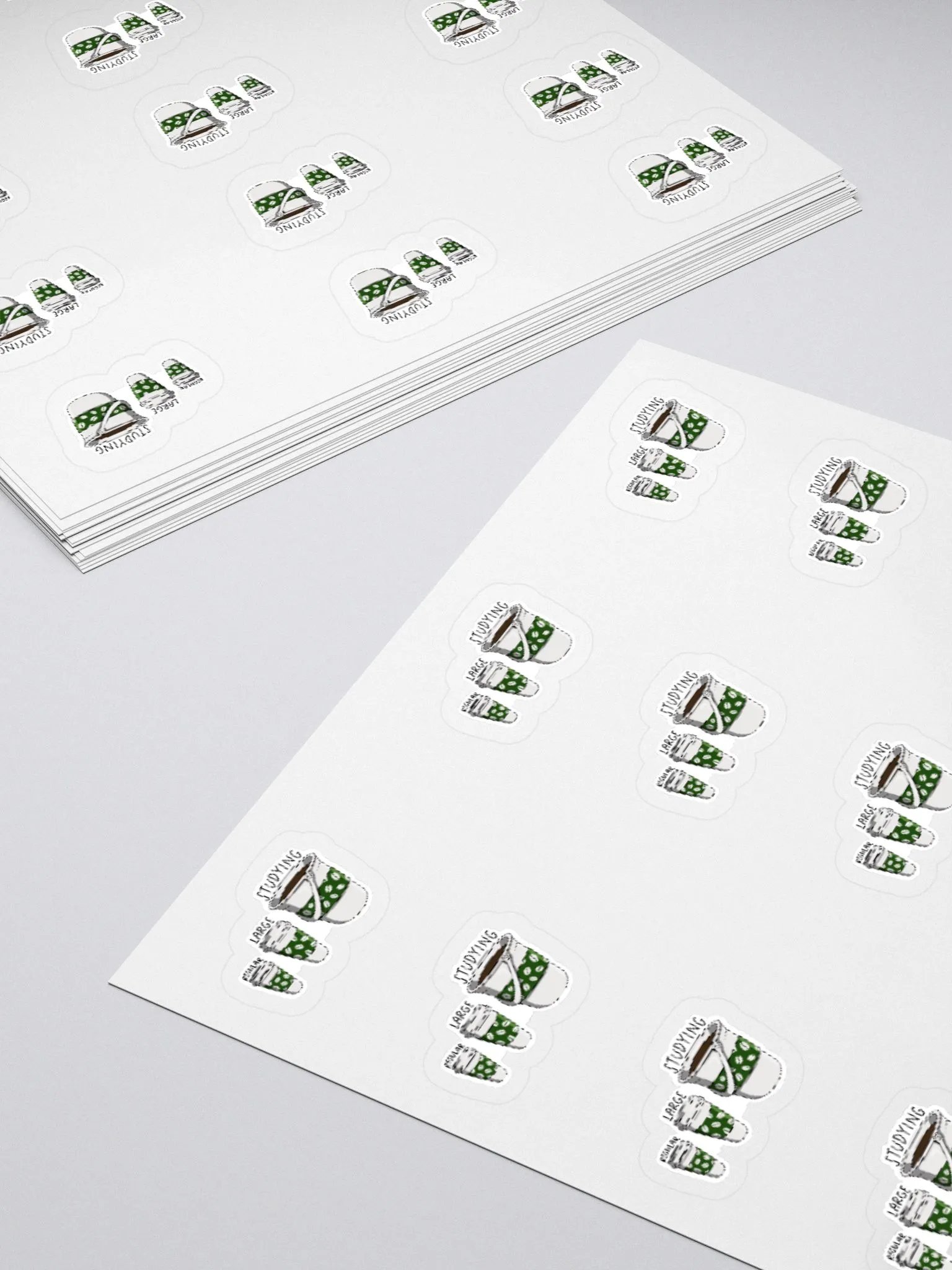 Coffee Study Sticker (SMALL Sheet) product image (4)