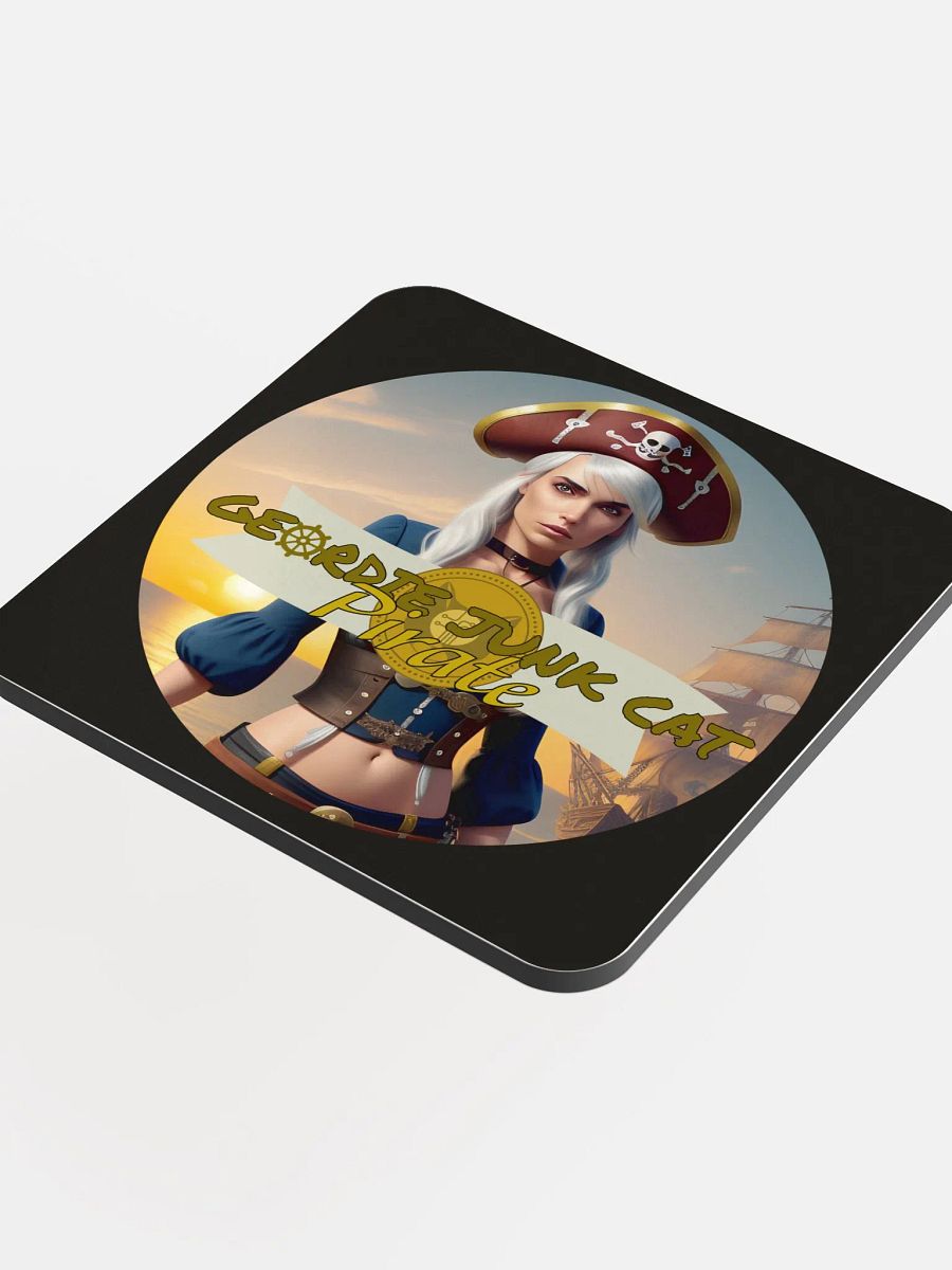 Pirate THREE Drink Coaster (3.74″x 3.74″, US and EU SHIPPING) product image (4)