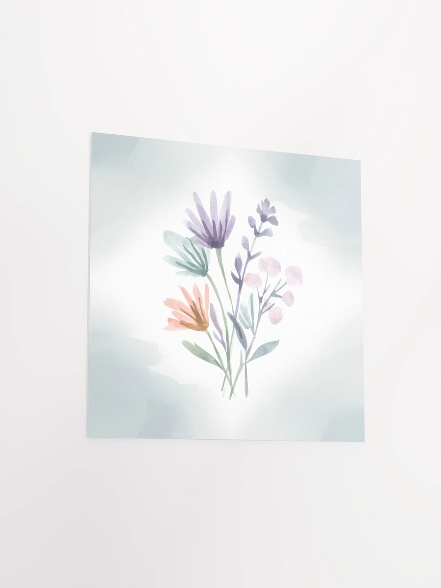 Pastel Petals Watercolor - Poster product image (3)