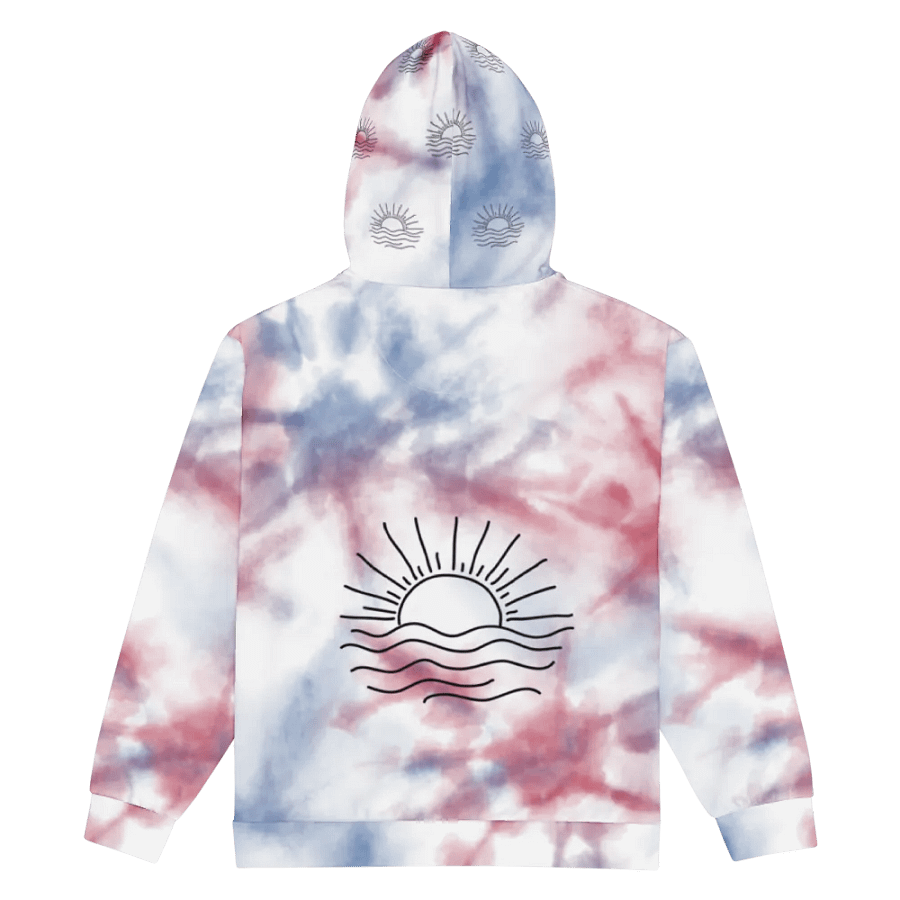 F3 Sunset Unisex Zip Hoodie ( Red & Blue ) product image (4)
