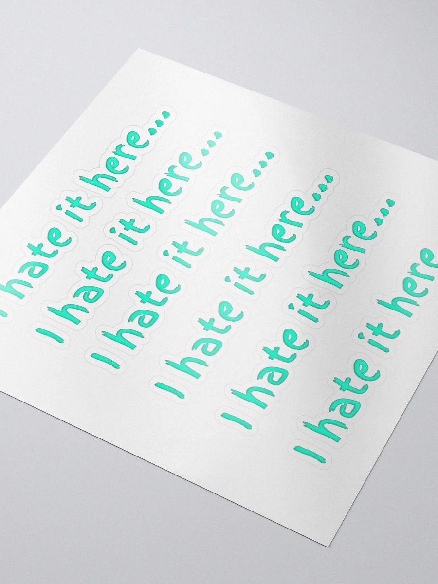 I hate it here stickers product image (3)