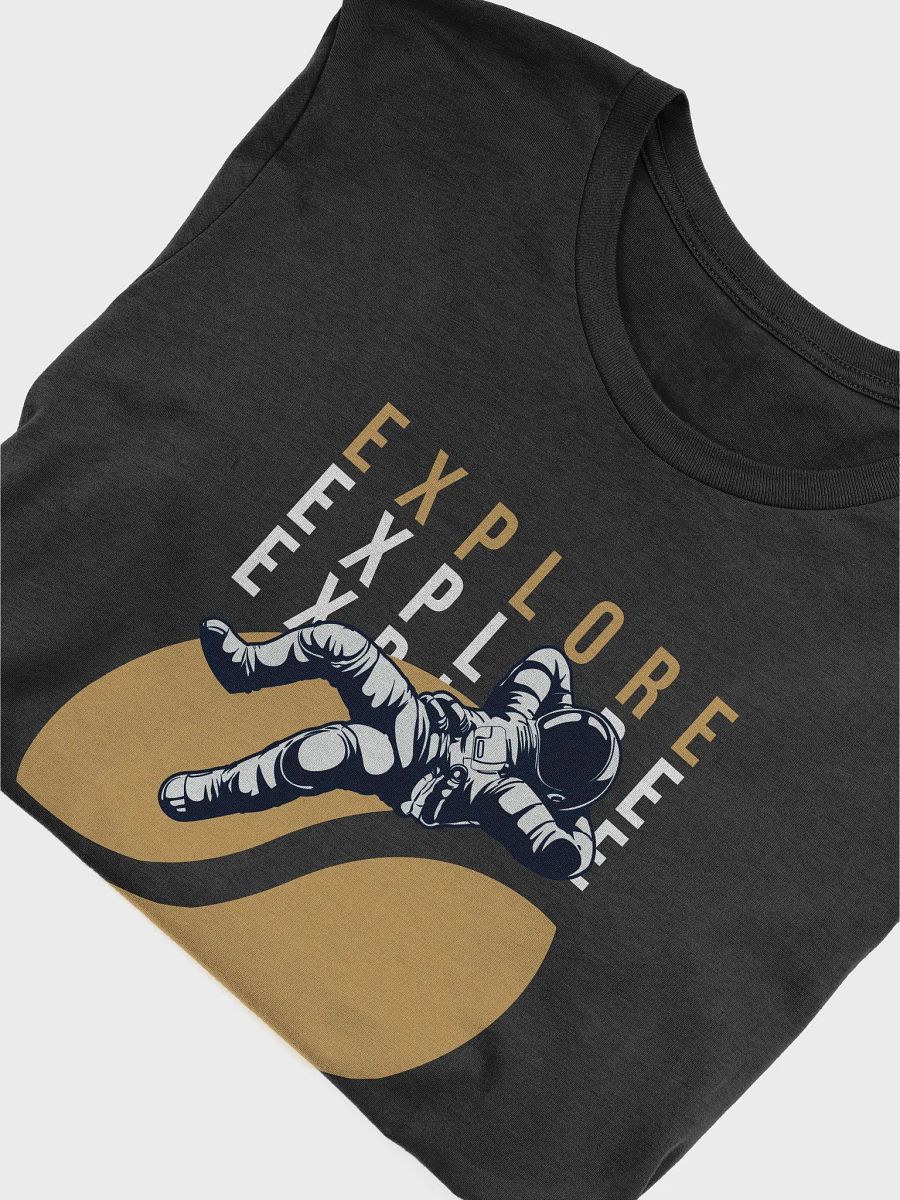 Cosmic Explorer Astronaut Coffee T-Shirt product image (3)