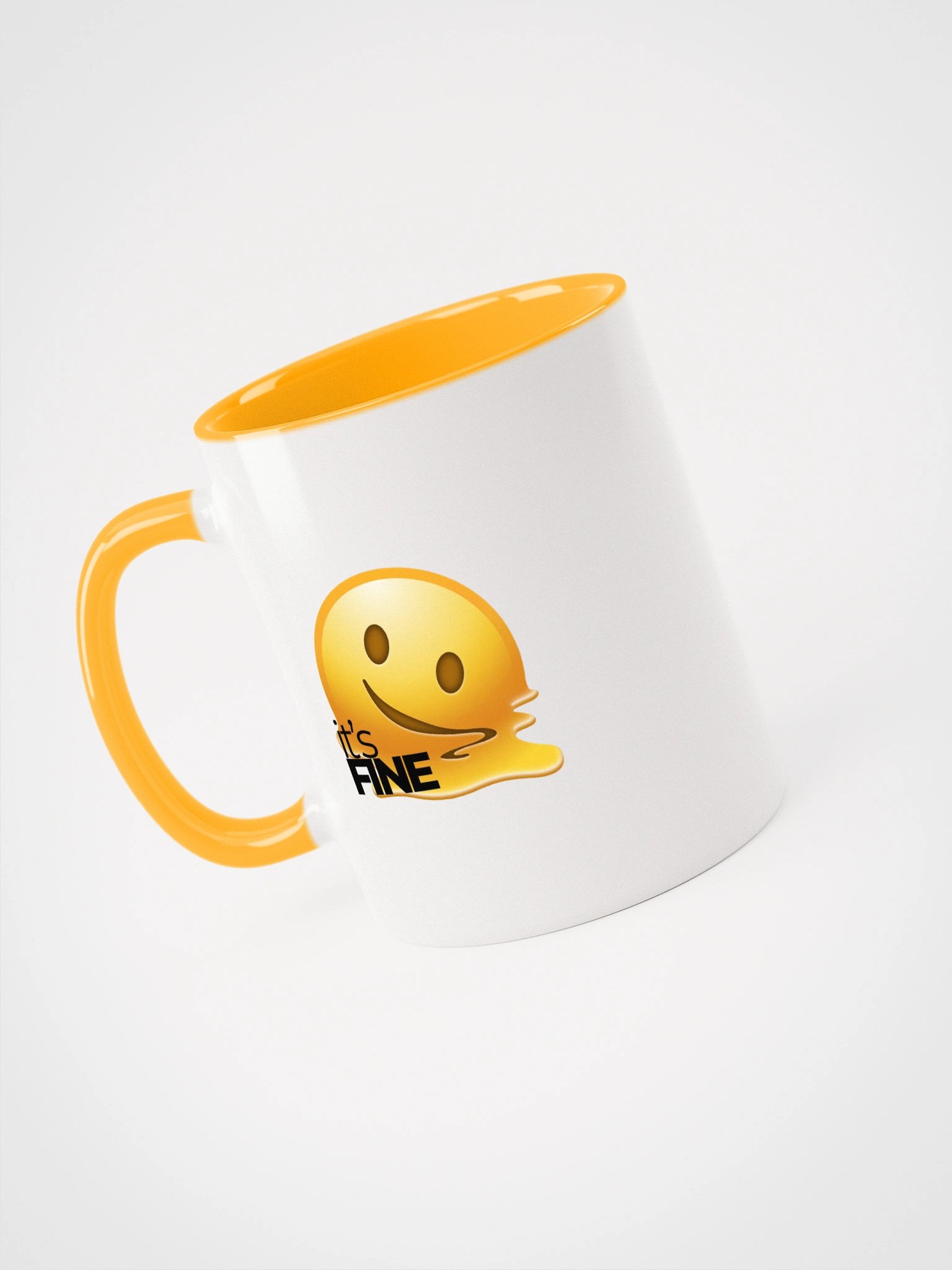 Melting 'It's Fine' Ceramic Mug product image (53)