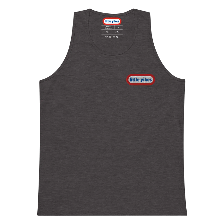 LITTLE YIKES UNISEX EMBROIDERED SLEEVELESS TEE product image (2)
