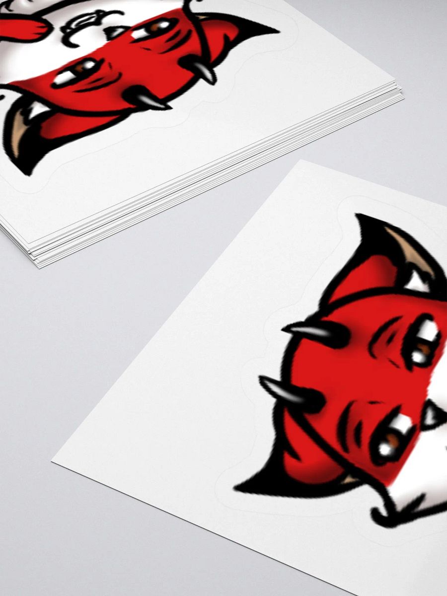 demonic fox Cut Stickers product image (4)