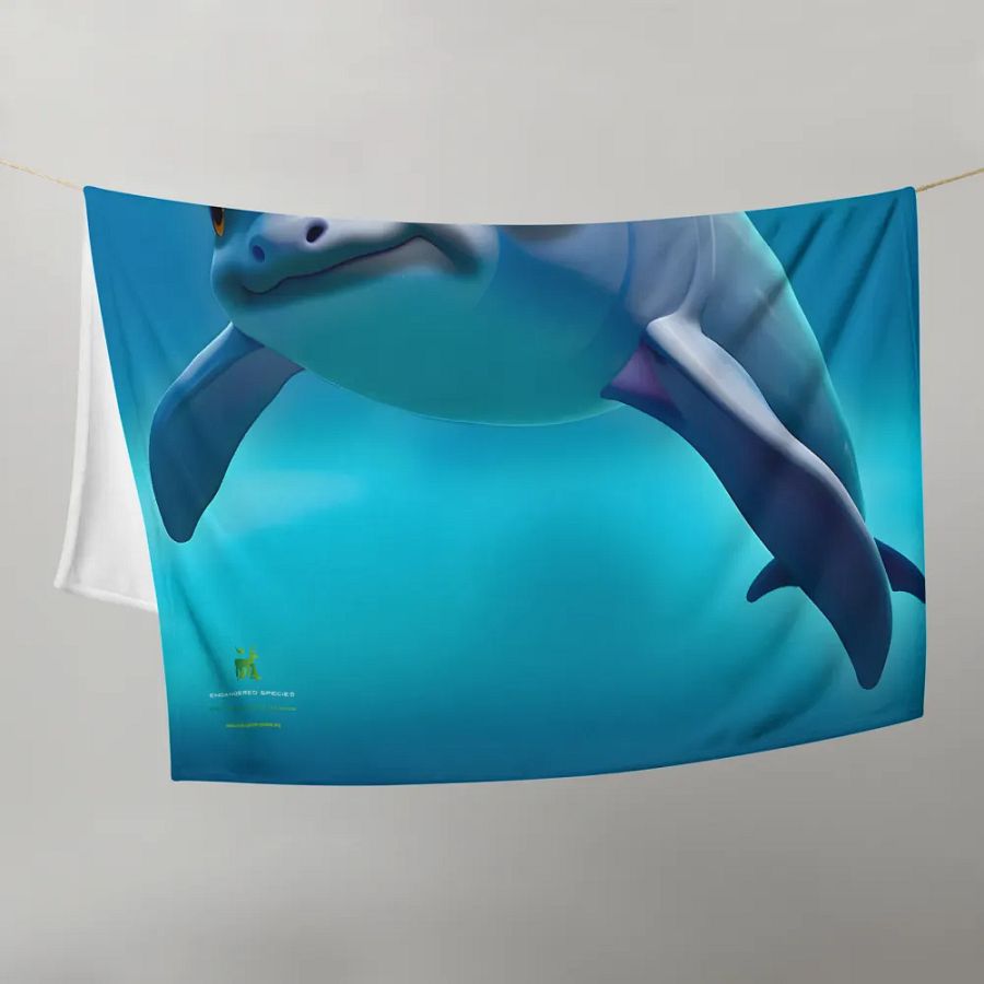 Endangered Species - Mexico - Vaquita Throw Blanket product image (10)