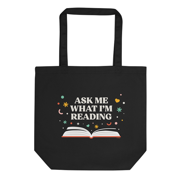 Ask Me What I'm Reading Tote product image (1)